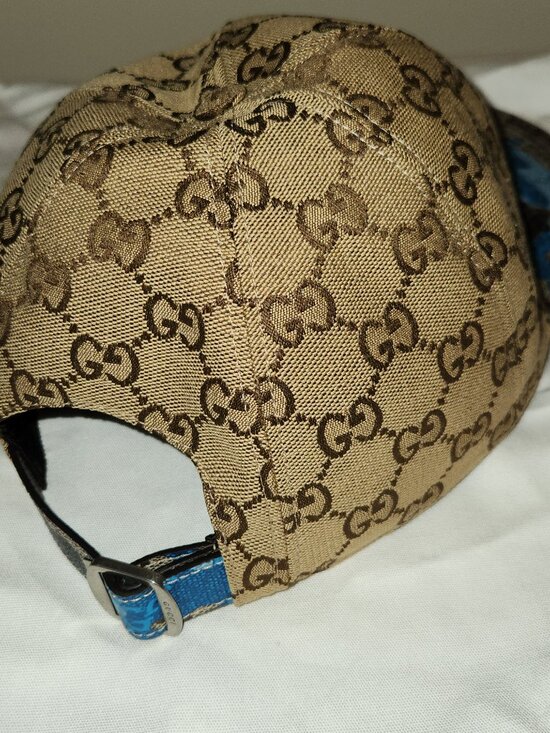 NWT Gucci GG canvas baseball unisex cap hat - size S; Rtl $660 main image 5